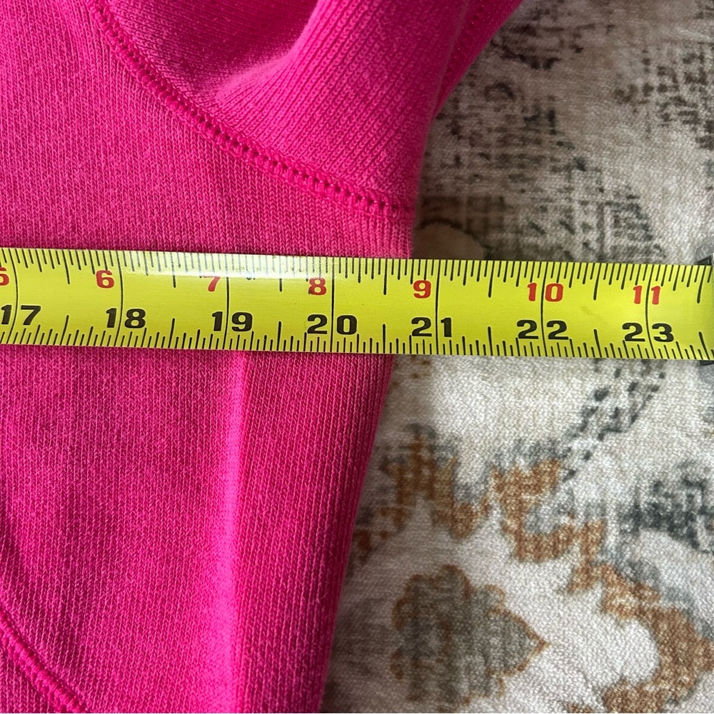 Tommy Bahama 1/2 Zip Cotton Sweater Pink Long Sleeve Pullover Women’s M Preppy - Picture 7 of 10